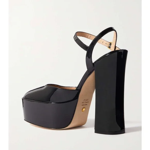 STUART WEITZMAN
New-Like Skyhigh patent-leather platform pumps - Picture 5 of 14
